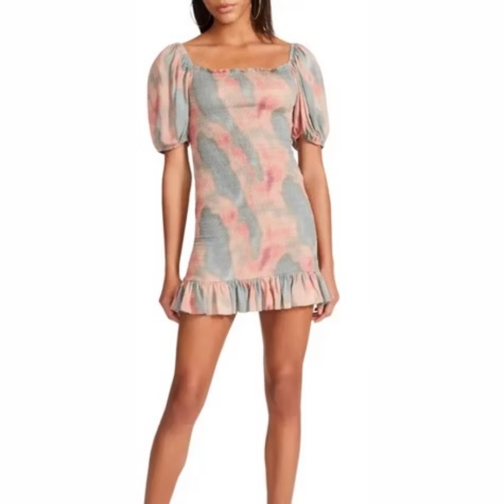 BB Dakota by Steve Madden Ode to You Tie-Dye Women’s Dress Size XS